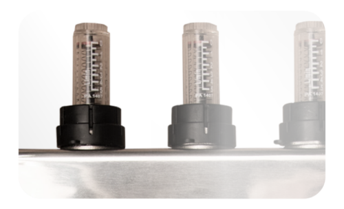 Wunda manifold flow meters