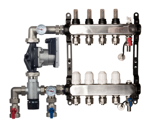 wunda 4 port manifold and pumpset