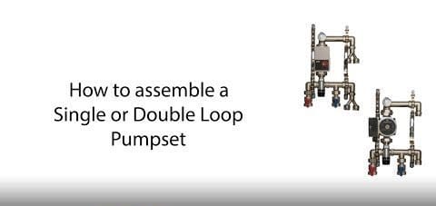 video how to assemble a single loop or double loop pumpset