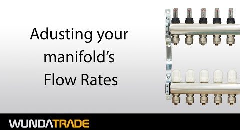 A how to guide that is on adjusting your manifolds flow rates