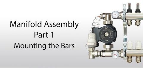 manifold assembly part 1 mounting the bars guide video link