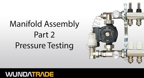 Video thumbnail for manifold assembly part 2 pressure testing
