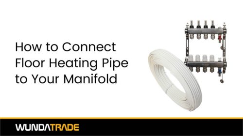 How to connect floor heating pipe to your manifold video thumbnail