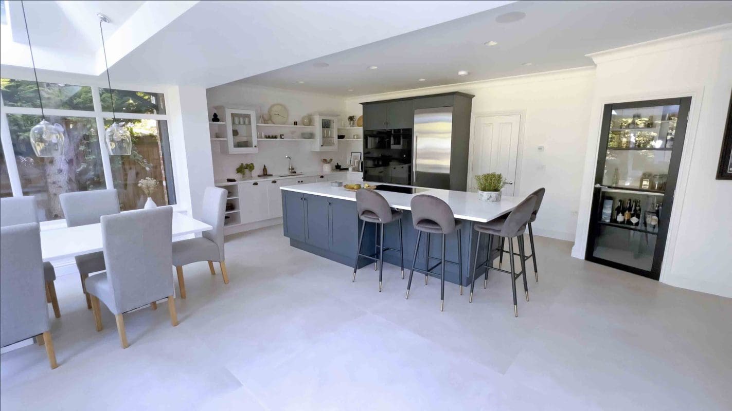 Open Plan Kitchen & Dining UFH Case Study | Wunda Group