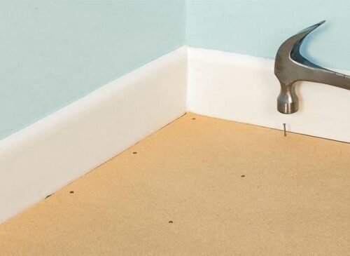 Installing plywood sheets over timber floorboards